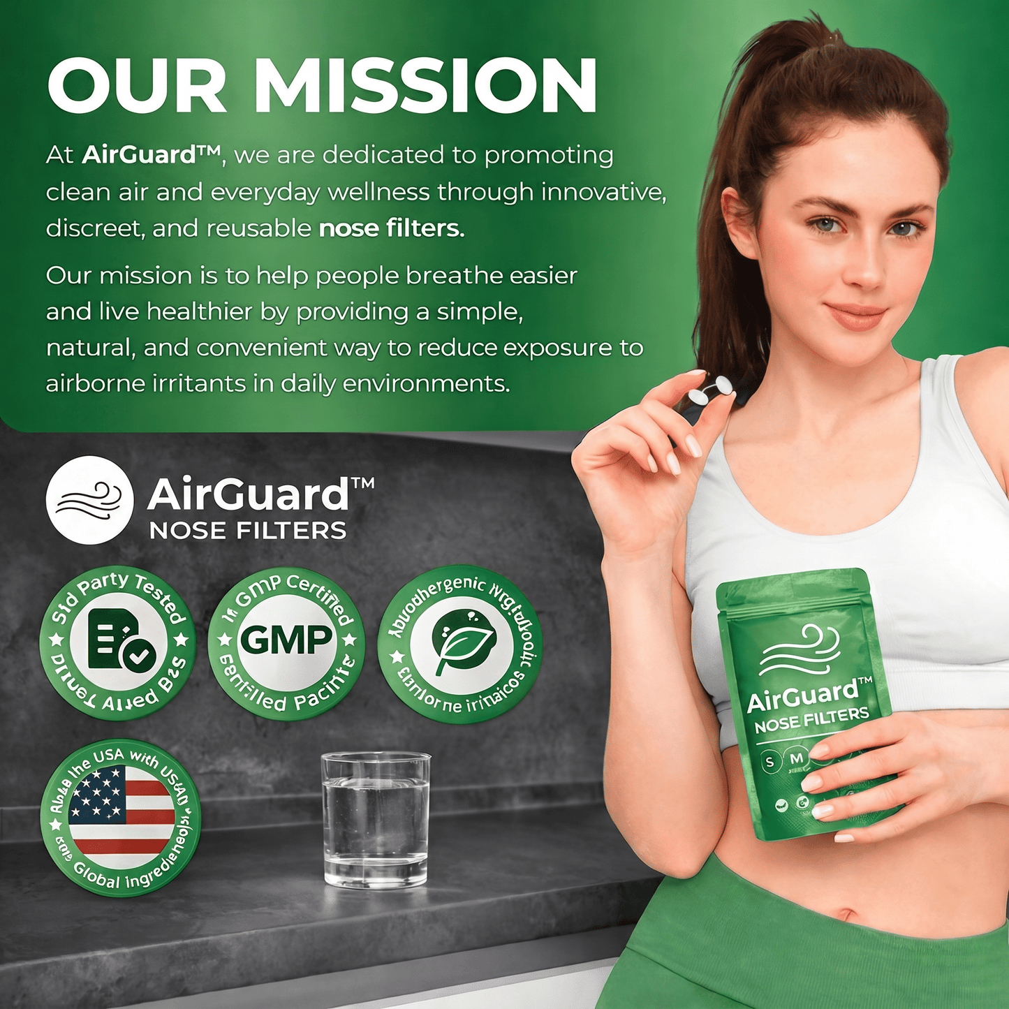 AirGuard™ - Nose Filters - AirGuard