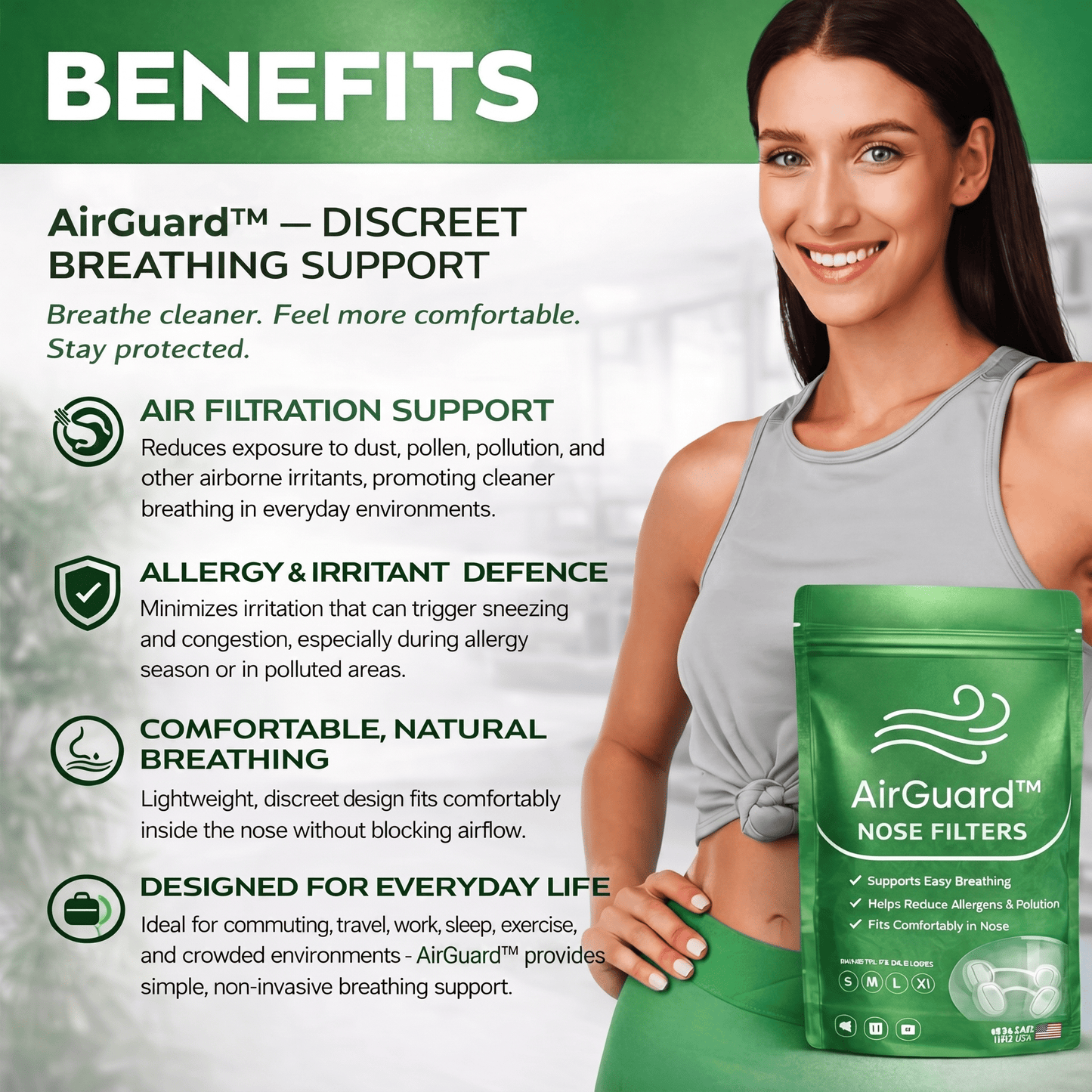 AirGuard™ - Nose Filters - AirGuard