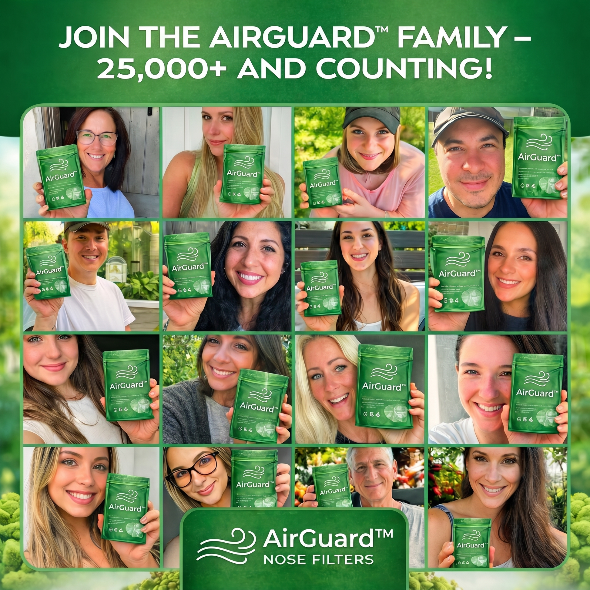 AirGuard™ - Nose Filters - AirGuard